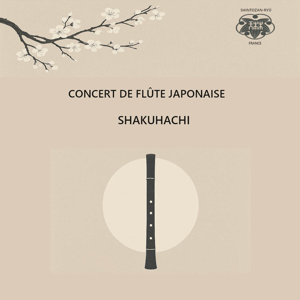Concert de Shakuhachijeudi 16 octobre 2025 19h30